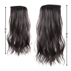 Extension de cheveux naturelle à clips