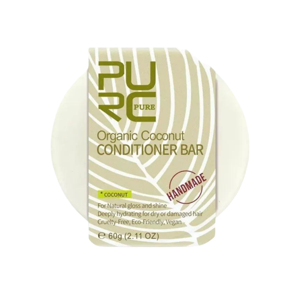 Barres de shampoing et d'après-shampoing naturels