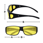 Lunettes de clarté pour la conduite de nuit