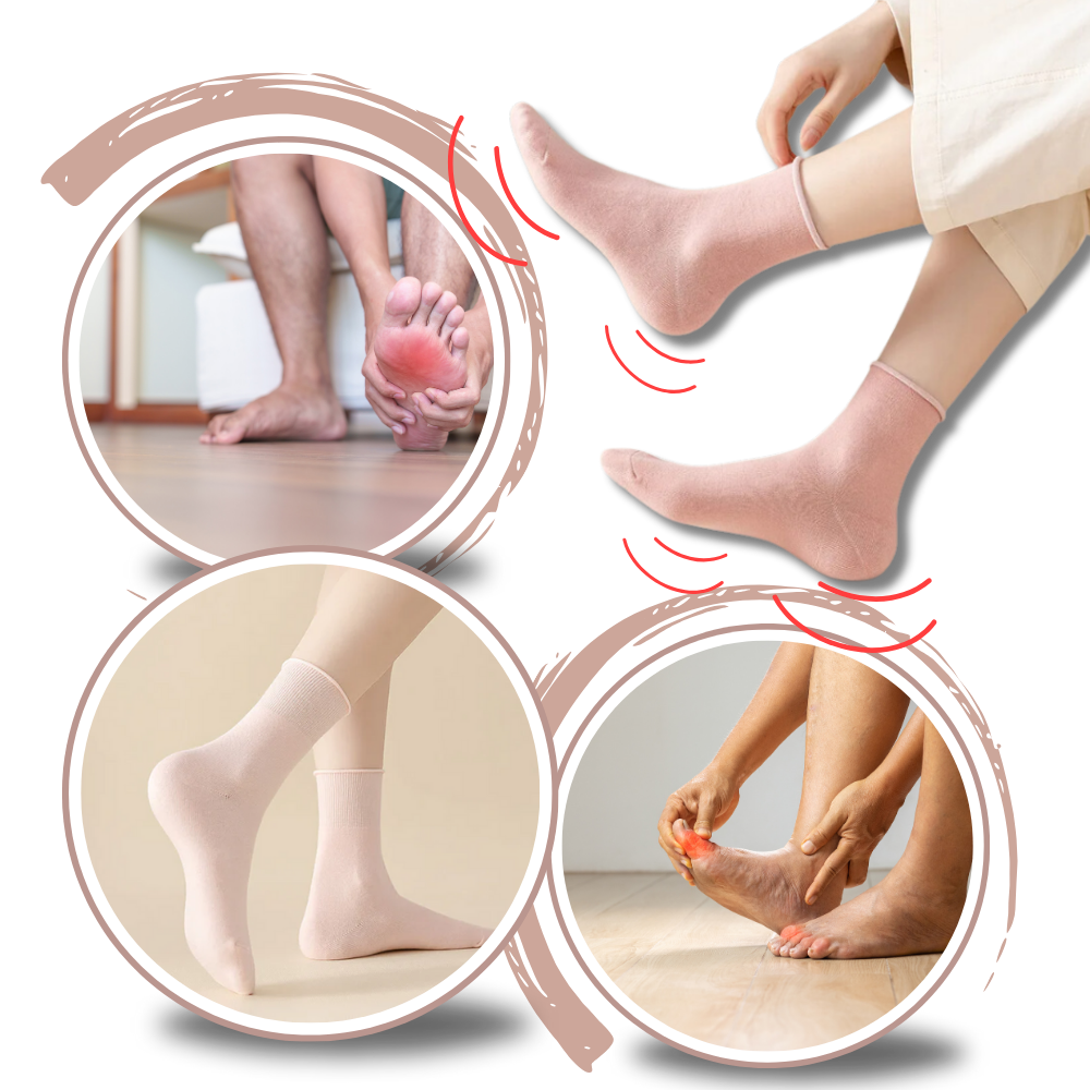 Chaussettes sans couture et non serrantes