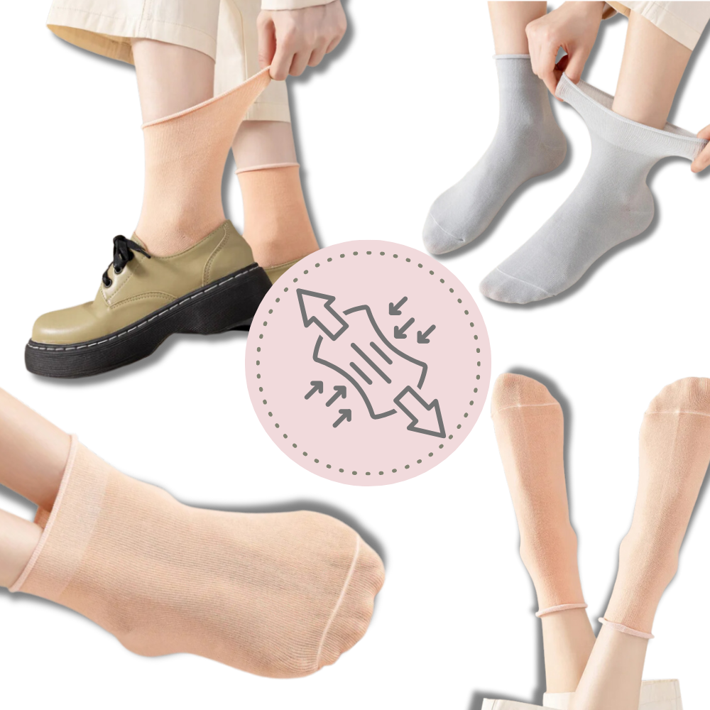 Chaussettes sans couture et non serrantes