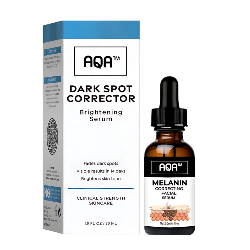 Sérum facial correcteur non gras à la mélanine