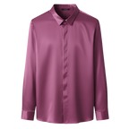 Chemise pour homme en soie mélangée infroissable