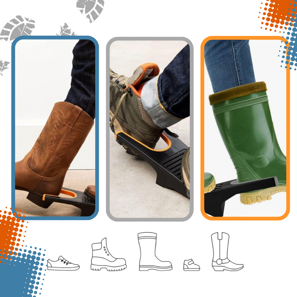 Tire-bottes à prise antidérapante