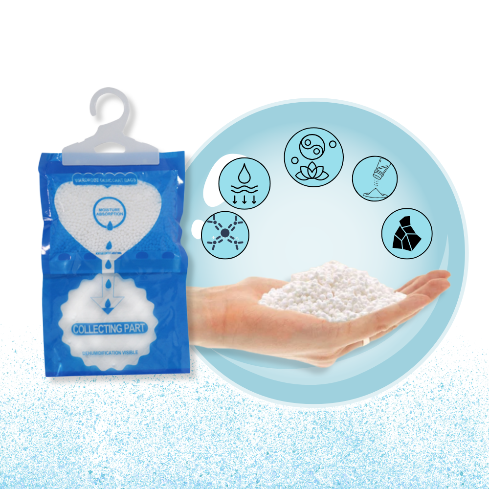 Sac absorbeur d'humidité anti-odeur