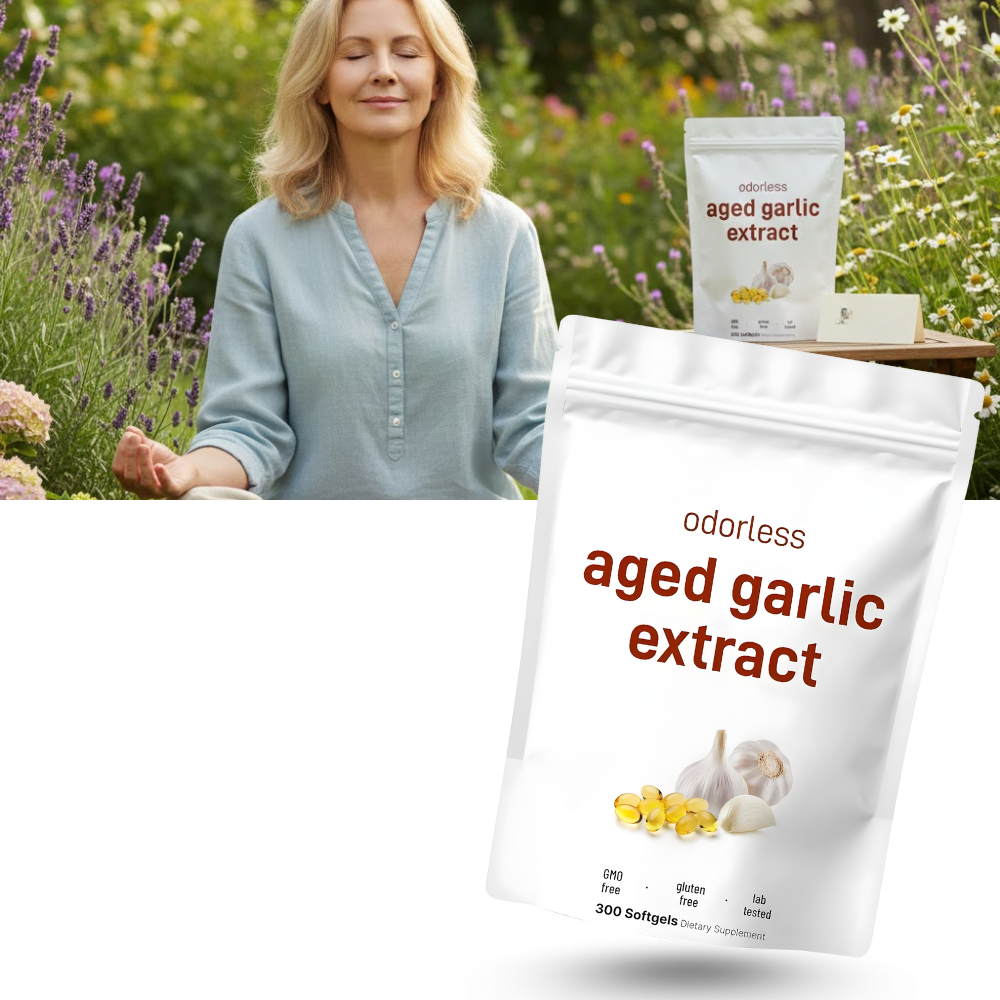 Gélules molles à l'extrait d'ail biologique