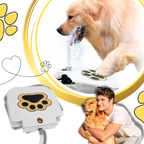 Fontaine à eau pour chien à activation par la patte