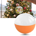 Boule de Noël avec souvenirs photo et vidéo personnalisés