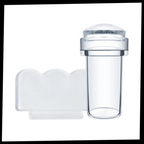 Outil de nail art transparent symétrie parfaite