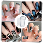 Outil de nail art transparent symétrie parfaite