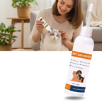 Nettoyant et désodorisant pour oreilles d'animaux