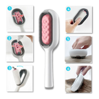 Brosse de toilettage avec réservoir d'eau