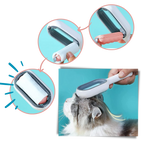 Brosse de toilettage avec réservoir d'eau