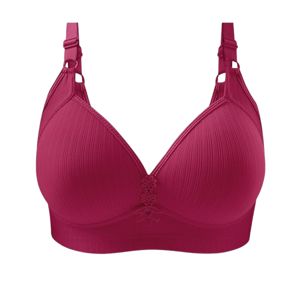 Soutien-gorge push-up sans fil grande taille