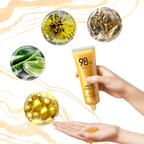 Masque doré peel-off pour le nettoyage des pores