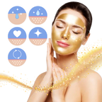 Masque doré peel-off pour le nettoyage des pores