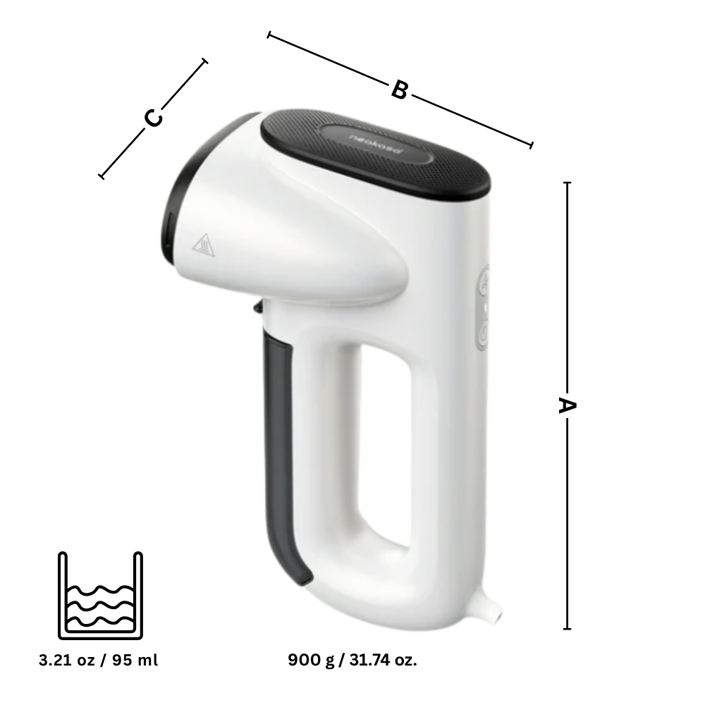 Défroisseur vapeur portable pour vêtements