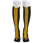 Chaussettes Motif Pattes de Poulet