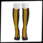 Chaussettes Motif Pattes de Poulet