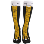 Chaussettes Motif Pattes de Poulet