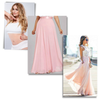 Robe en mousseline de dentelle Prairie Chic