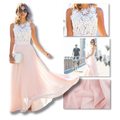 Robe en mousseline de dentelle Prairie Chic
