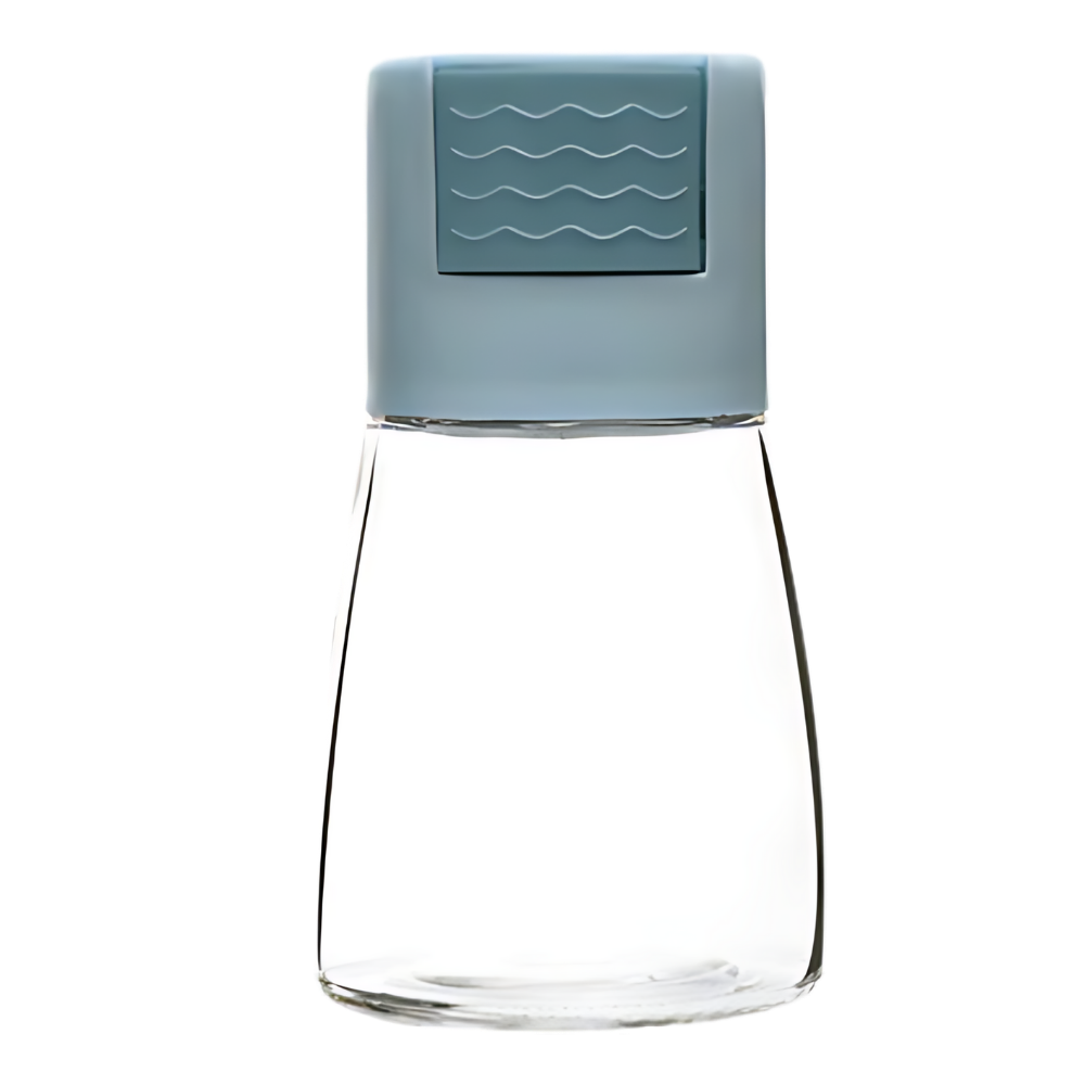 Salière et poivrière à poussoir précis