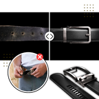 Ceinture automatique en cuir de vache