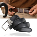 Ceinture automatique en cuir de vache