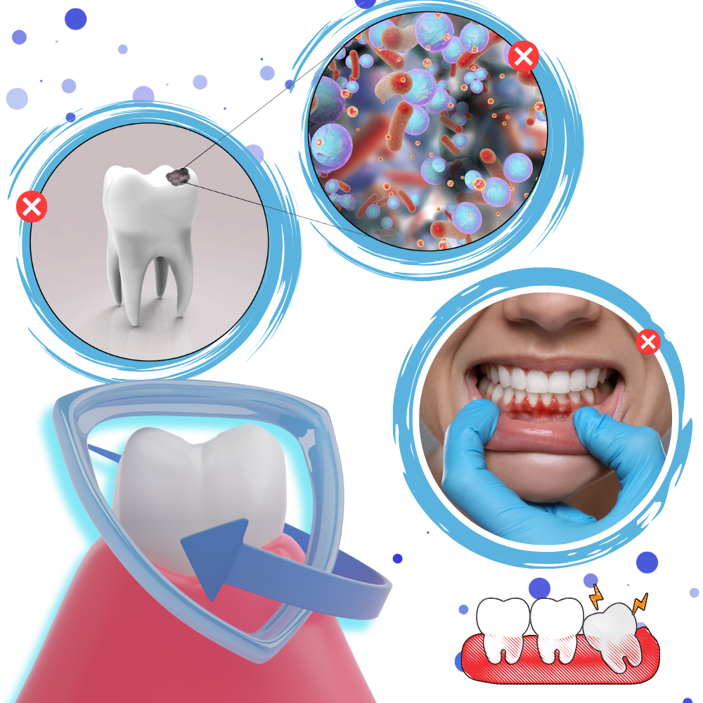 Dentifrice blanchissant aux probiotiques