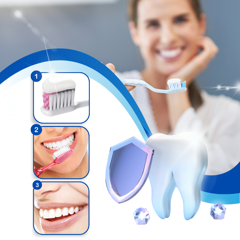 Dentifrice blanchissant aux probiotiques