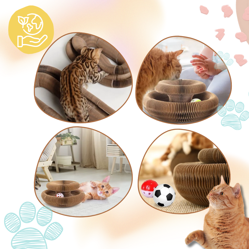 Griffoir anti-stress pour chat
