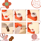 Pince pour boutons pression