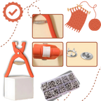 Pince pour boutons pression