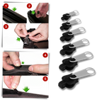 Curseur clipsable pour remplacer les fermetures éclair