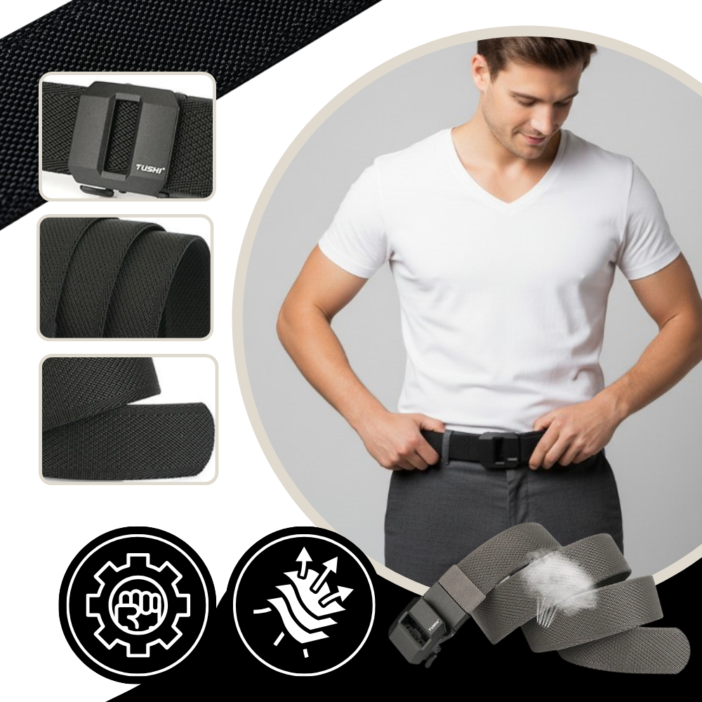 Ceinture en nylon à boucle automatique