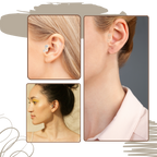 Boucles d'oreilles magnétiques d'acupression