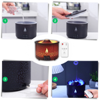 Humidificateur relaxant en forme de volcan