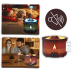 Humidificateur relaxant en forme de volcan