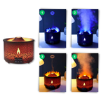 Humidificateur relaxant en forme de volcan