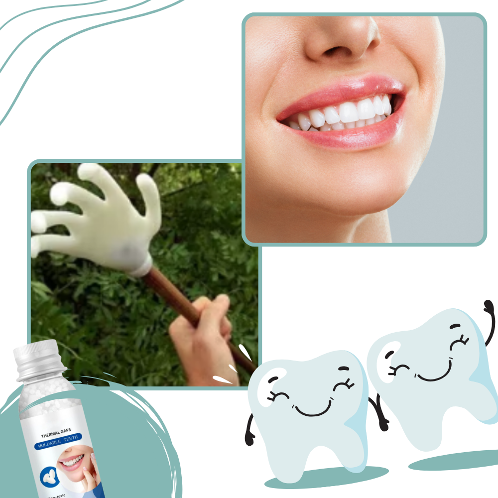 Kit de fausses dents réutilisables
