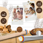 Rouleau à Pâtisserie Ajustable