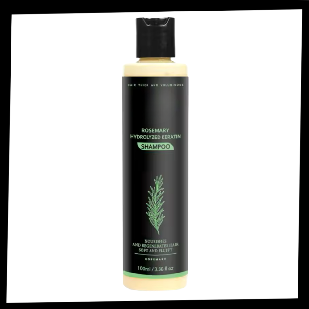 Shampooing et après-shampooing à la kératine et au romarin