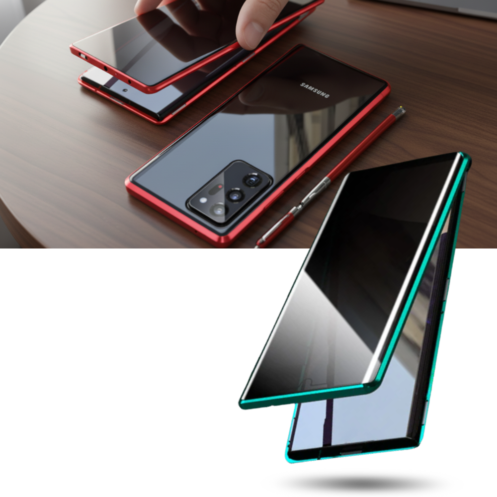 Coque de téléphone Samsung et verre de confidentialité