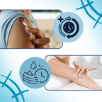 Crème hydratante au silicone pour cicatrices de grossesse