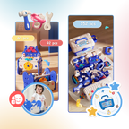 Jouet puzzle à vis avec boîte à outils bricolage