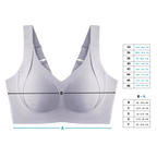 Soutien-gorge respirant sans couture