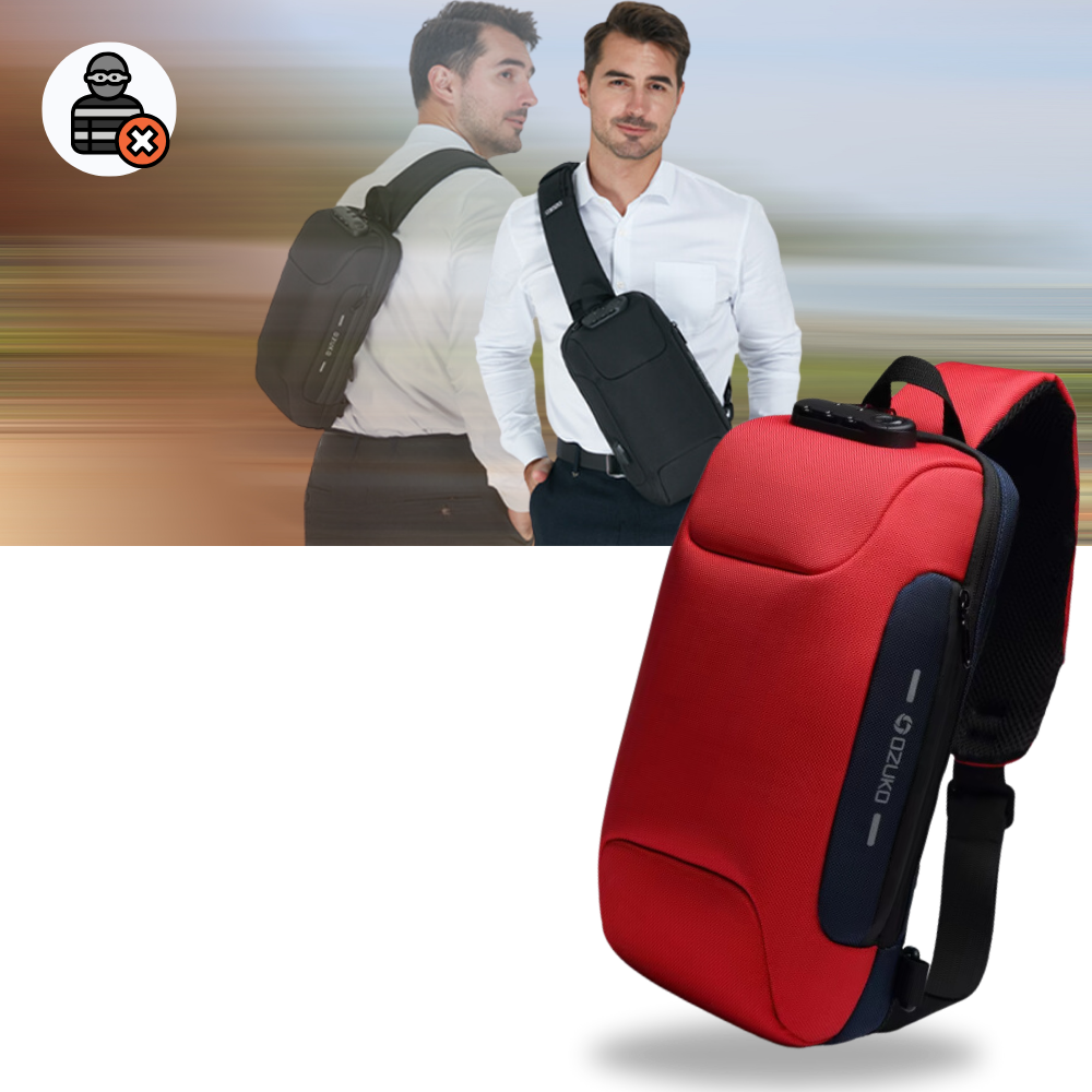 Sac à bandoulière antivol