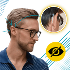 Crochets antidérapants pour lunettes