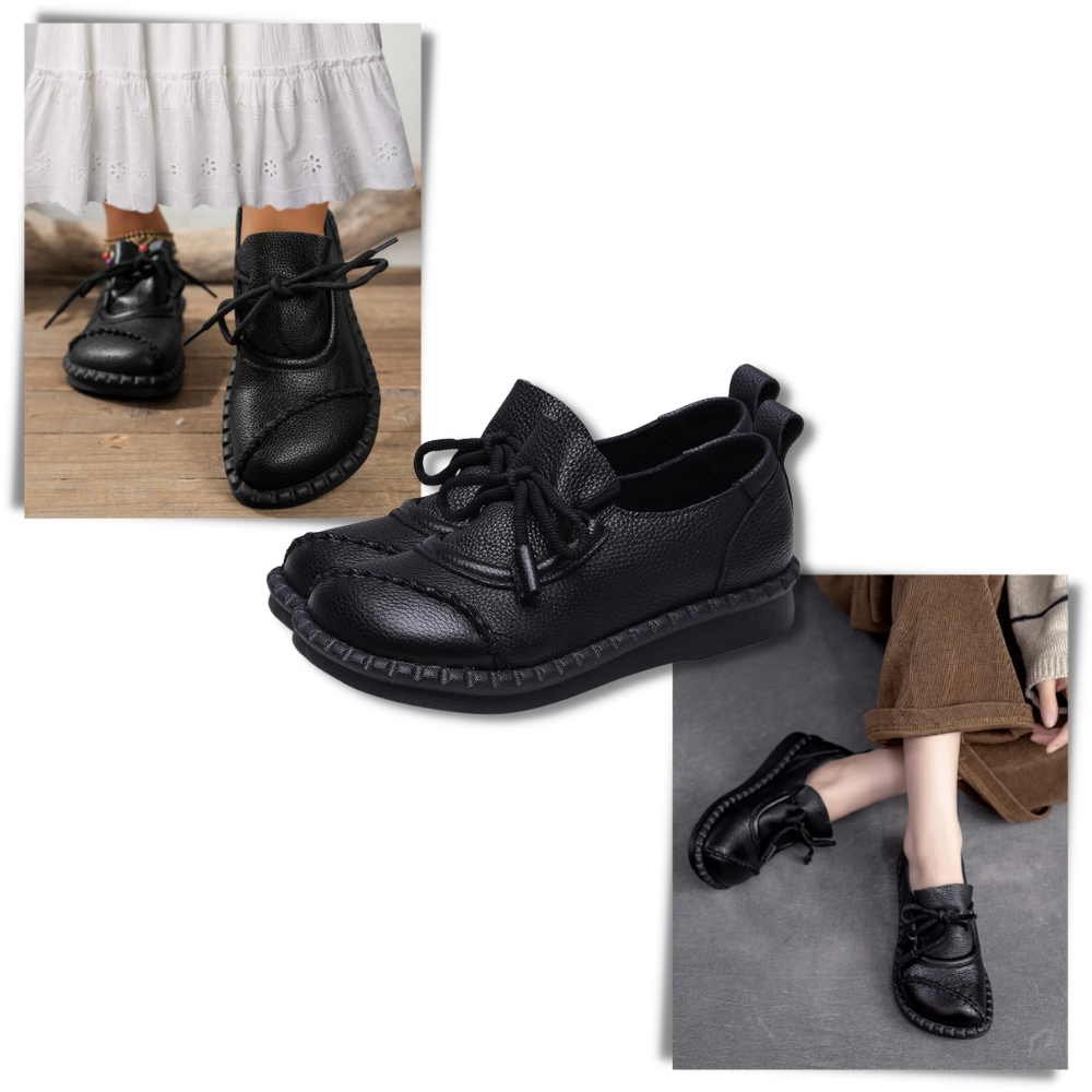 Mocassins à plate-forme absorbant les chocs